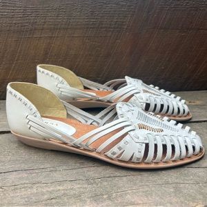 Fiamma Leather Sandal Flats